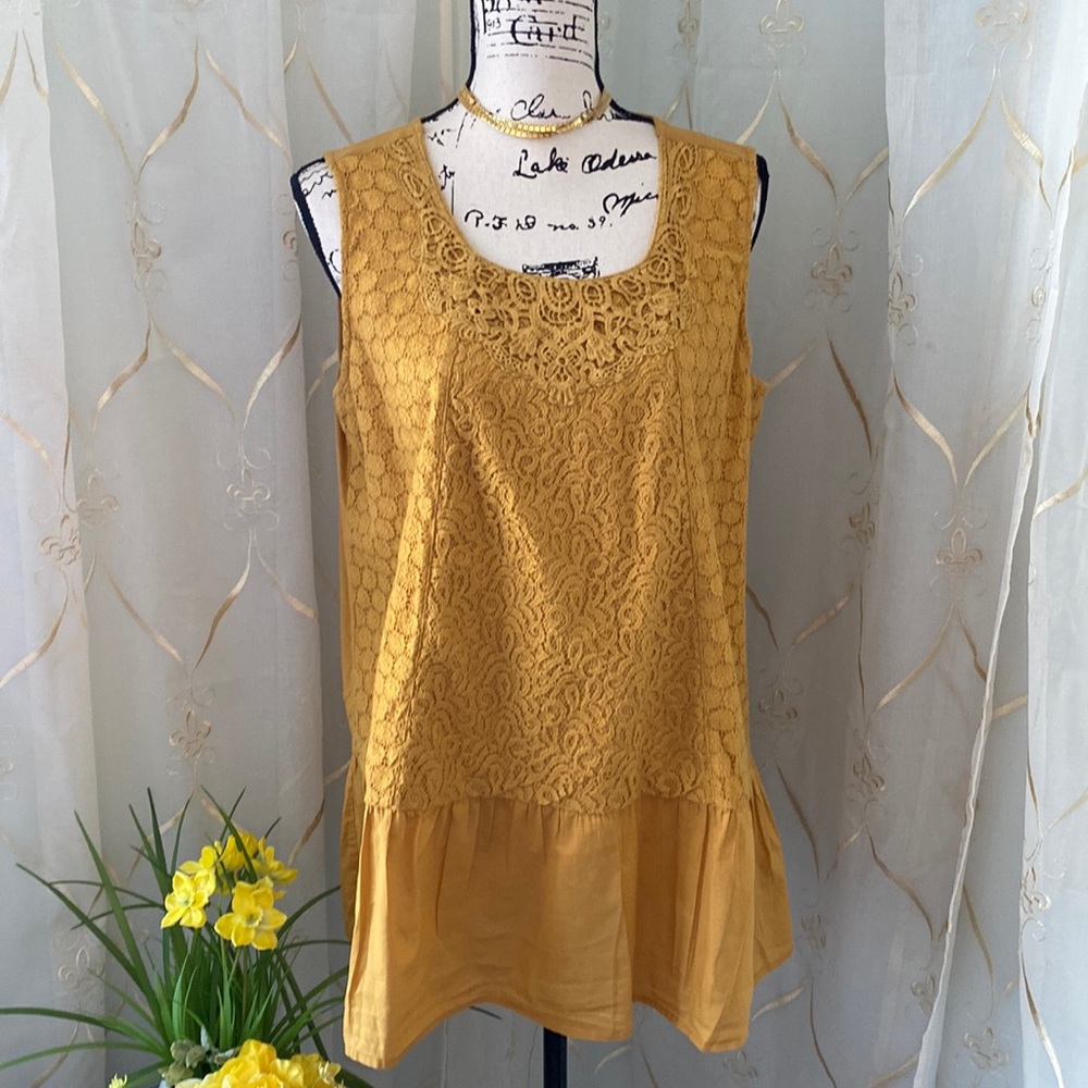 LOGO Lori Goldstein Lavish Blouse